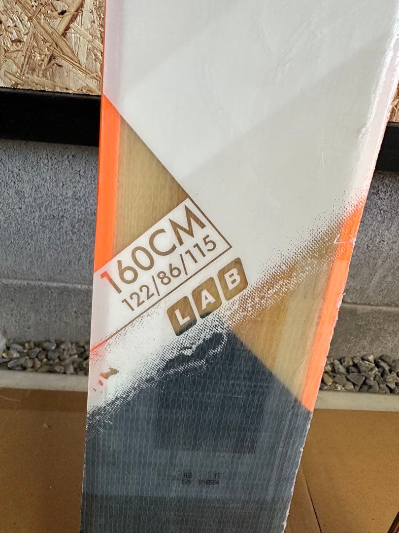 （値下げ）Salomon スキー 160CM 122/86/115