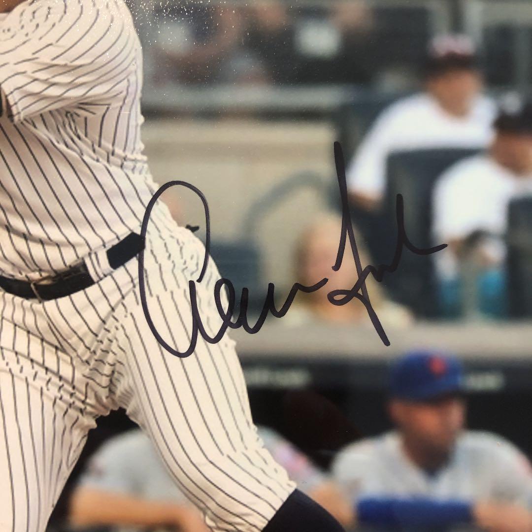 【1月SALE】MLB アーロン・ジャッジ　直筆サインヤンキース　WBC出場