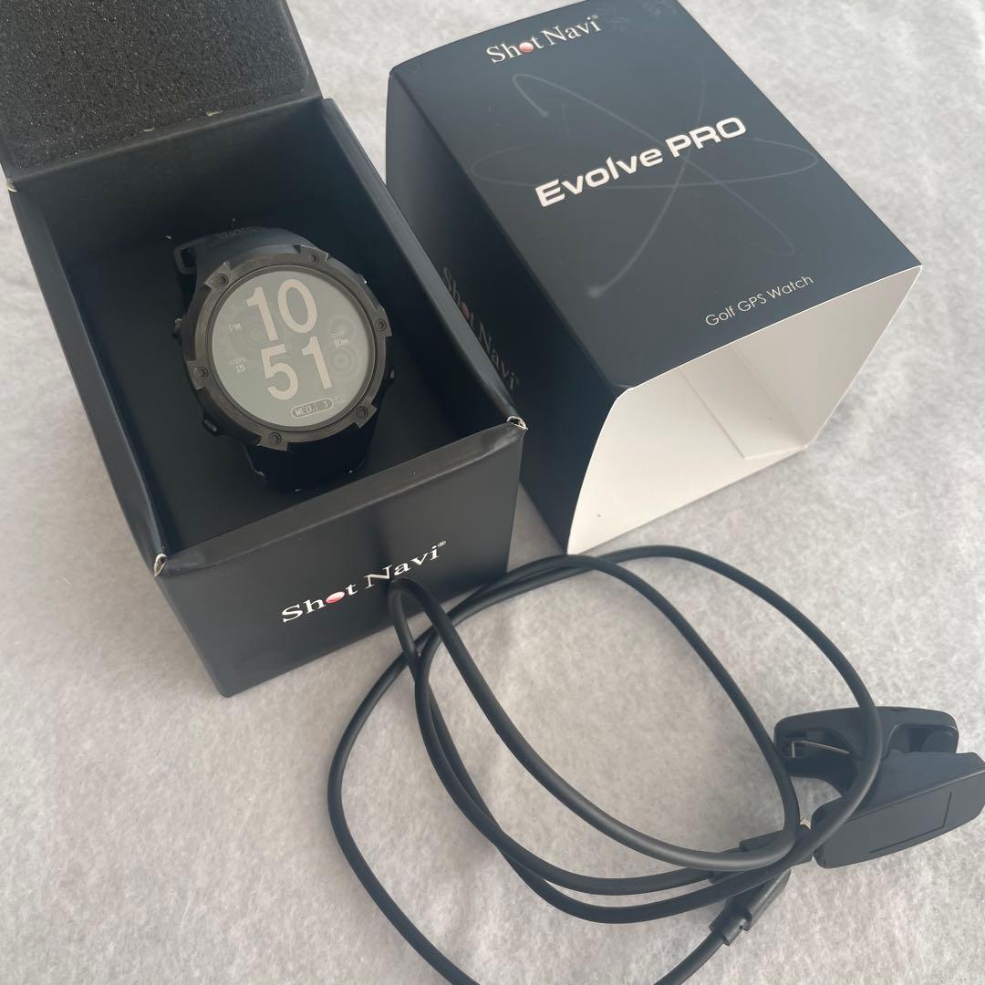 Shot Navi Evolve PRO ゴルフ GPS ウォッチ