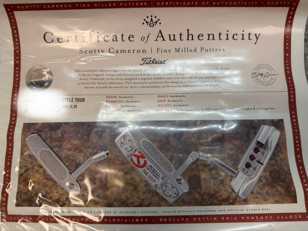 スコティーキャメロンパター