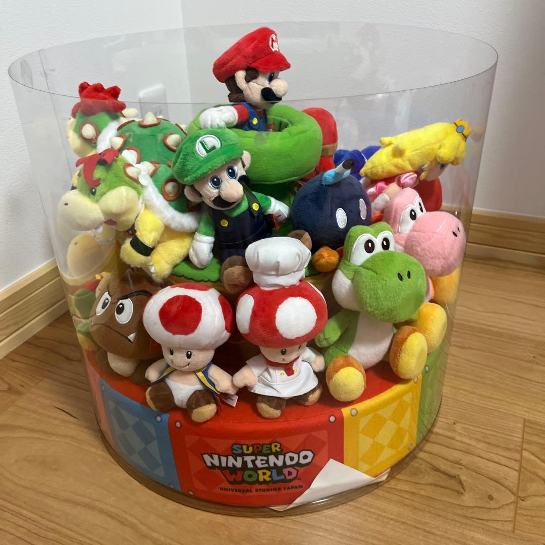 USJ 数量限定 マリオ ぬいぐるみセット スーパーニンテンドーワールド