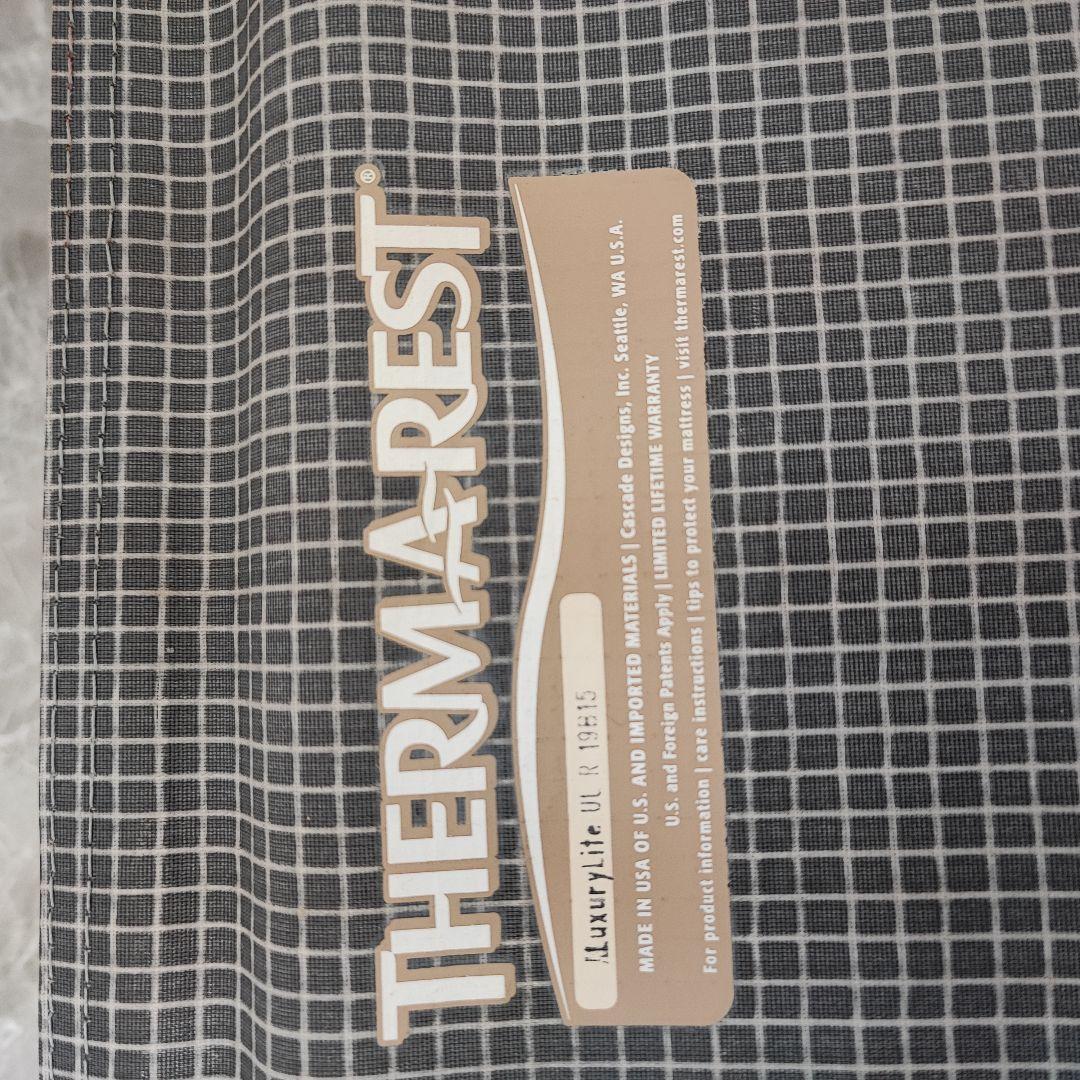 THERMAREST サーマレスト コット　メッシュ　キャンプ簡易ベッド