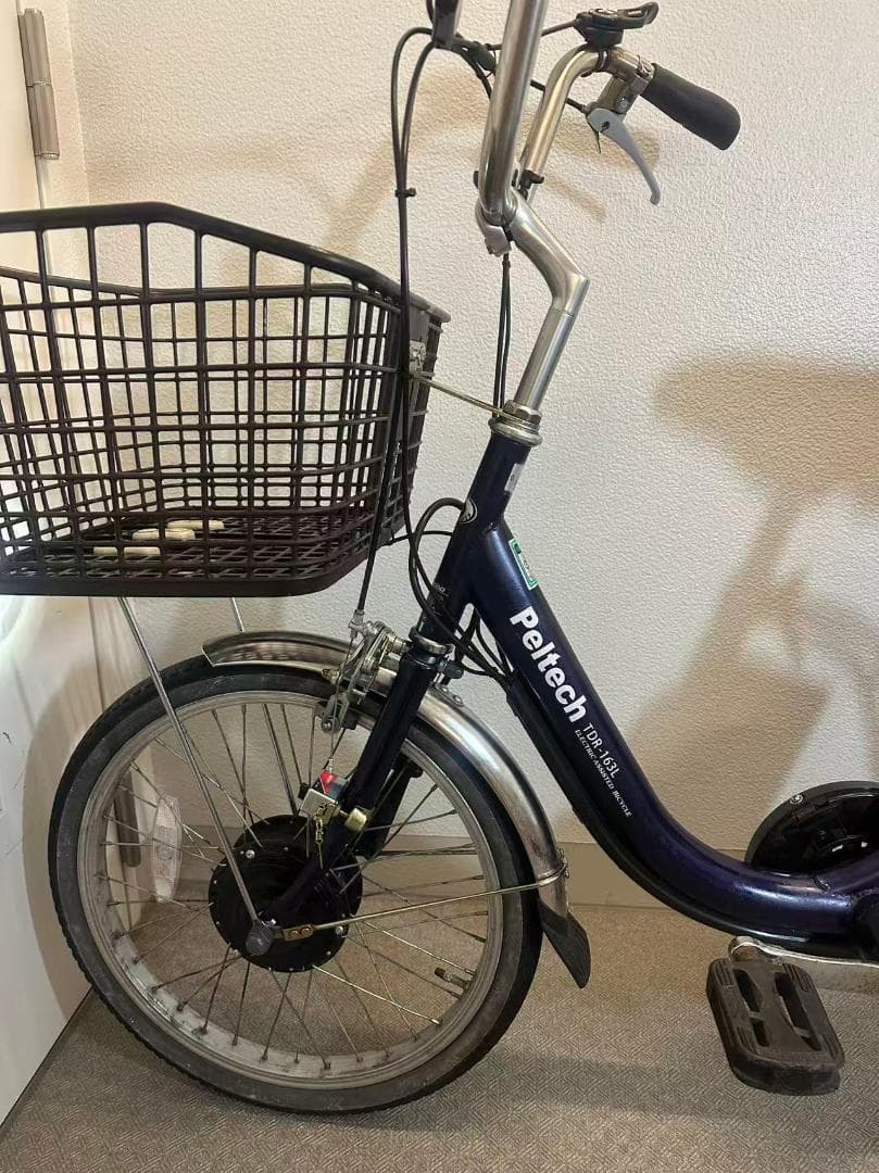 『配送可』ＰＥＬＴＥＣＨ ペルテック ＴＤＲ－１６３Ｌ 電動アシスト三輪車８ＡＨ