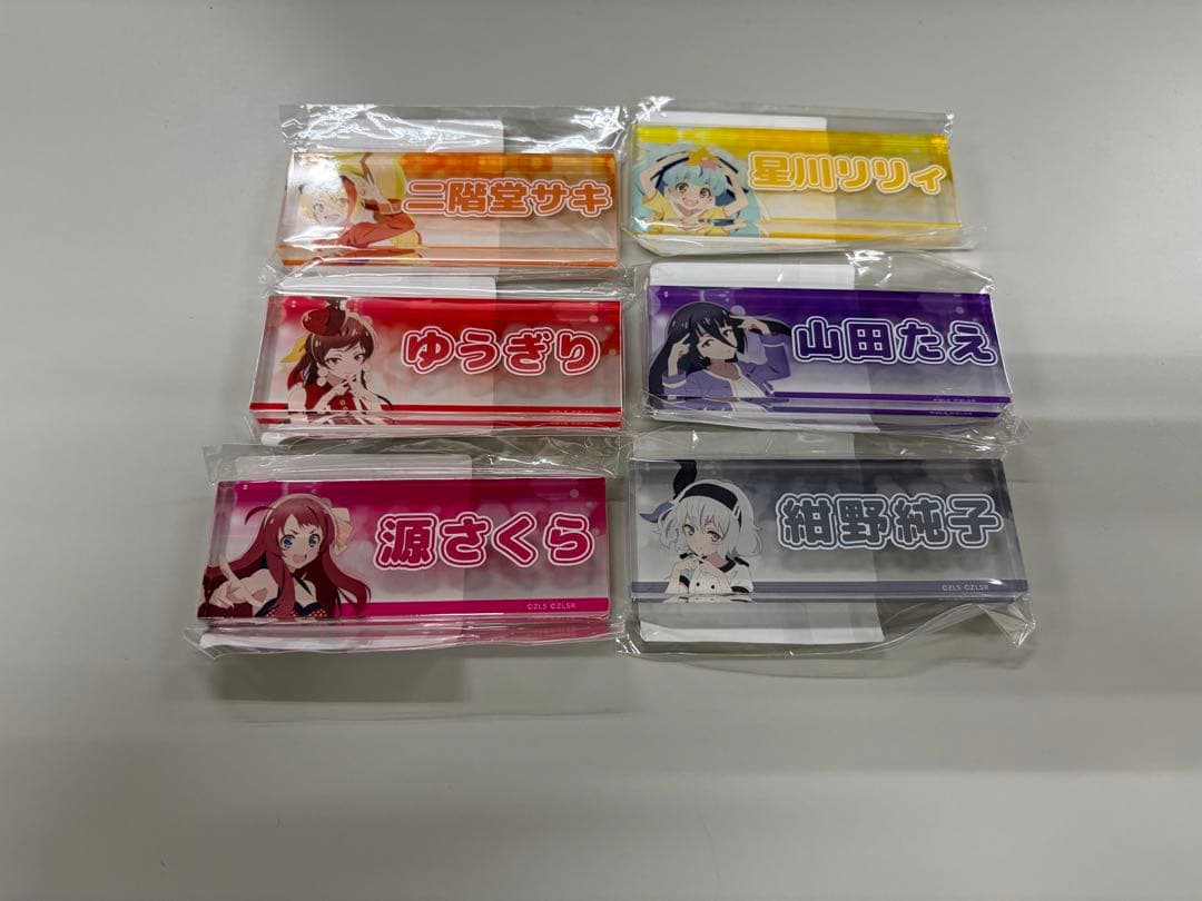 ゾンビランドサガ　スペシャルくじ　アクリルブロック　全6種(水野愛以外)