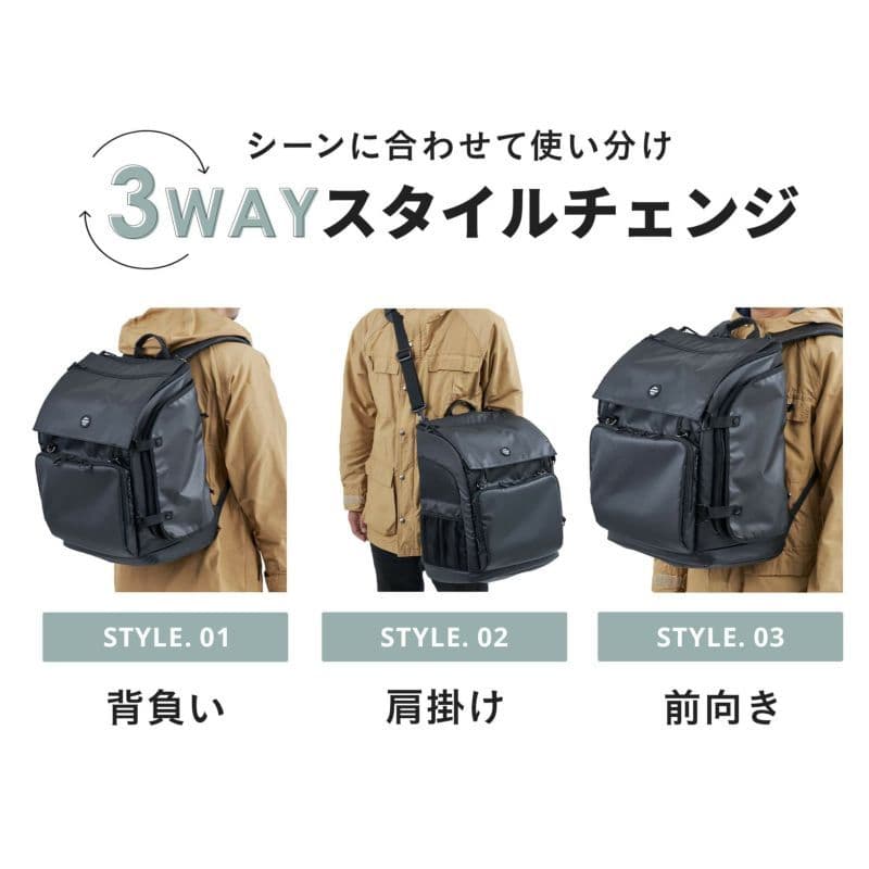 ＼新品未使用／ AIRBUGGY 3WAY バックパックキャリー (ブラック)