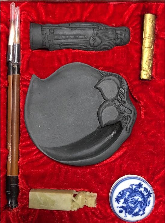 中国製硯セット