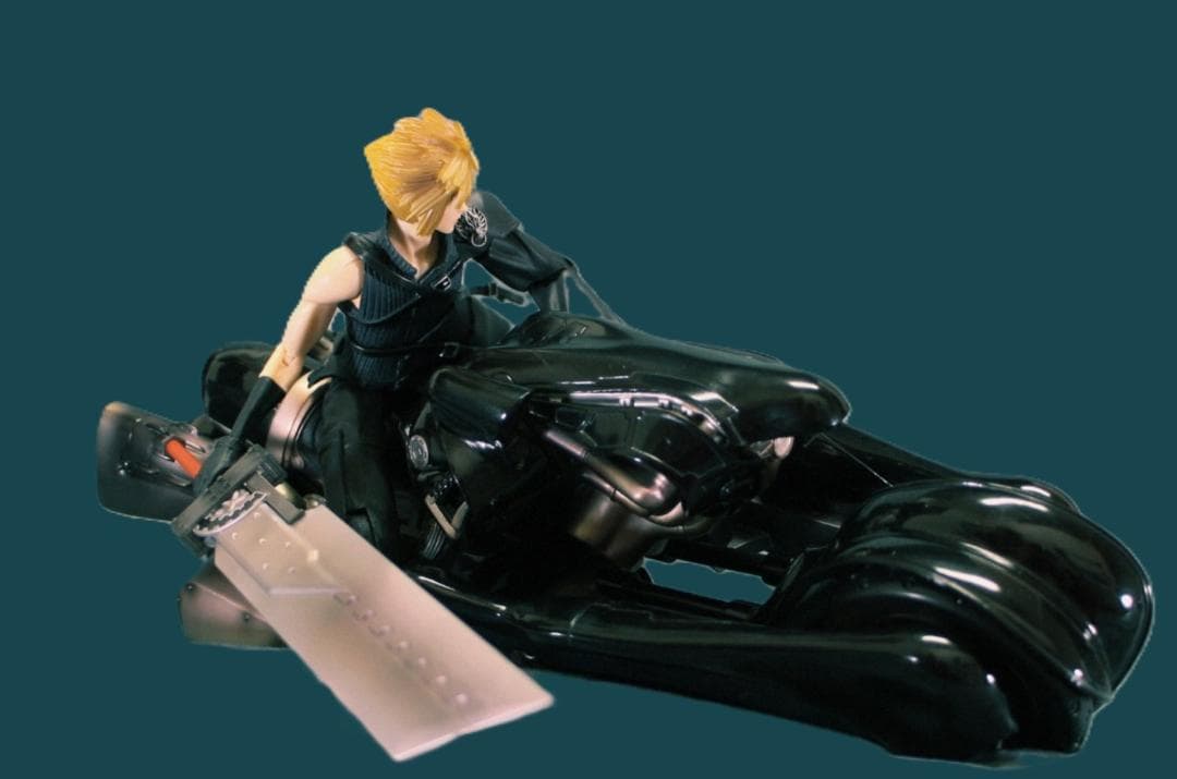 中古 PLAYARTS クラウド＆フェンリル +EXTRA PARTS セット