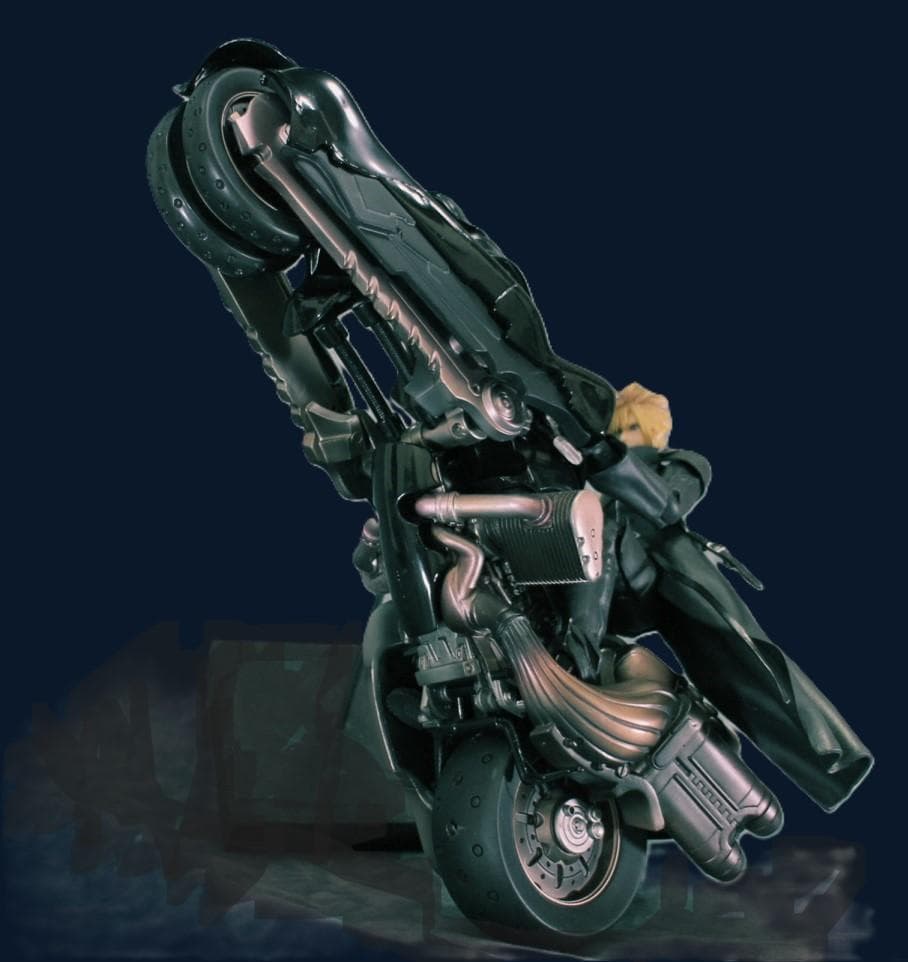 中古 PLAYARTS クラウド＆フェンリル +EXTRA PARTS セット