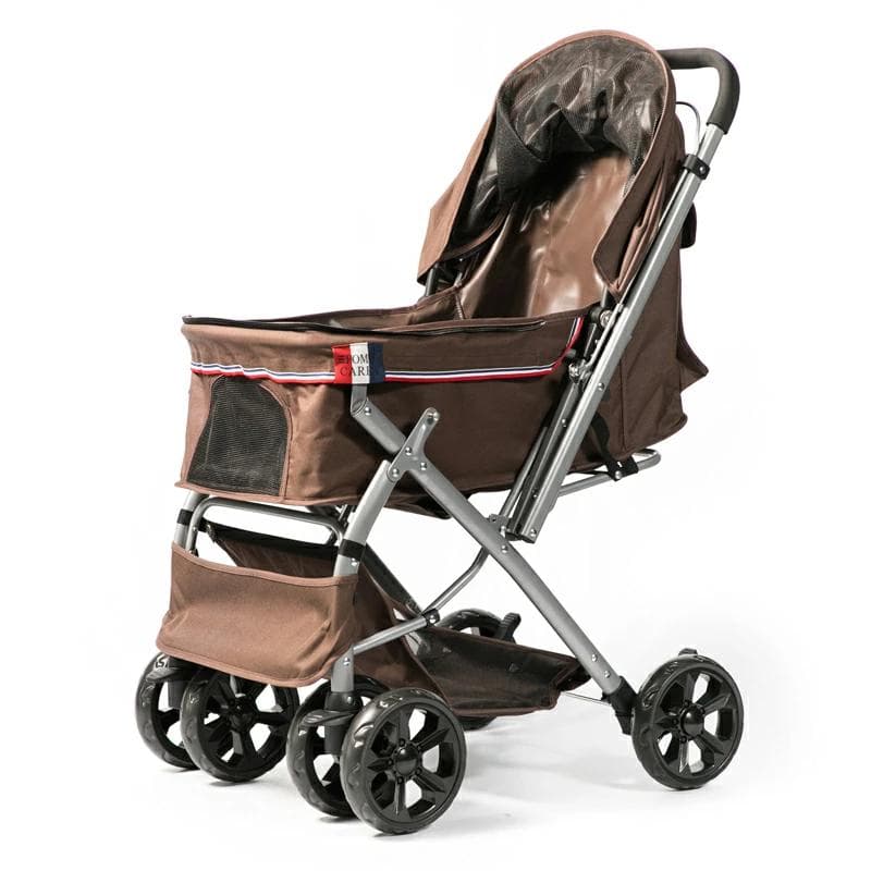 一回使用★ ポンポリース 折畳み 対面式切り替えカート 中型・多頭用バギーカー