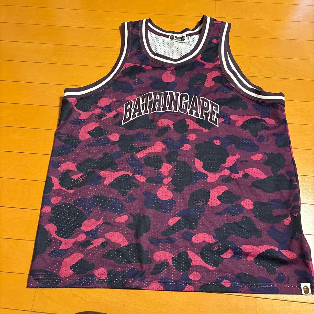 A BATHING APE カモフラージュ タンクトップ 93