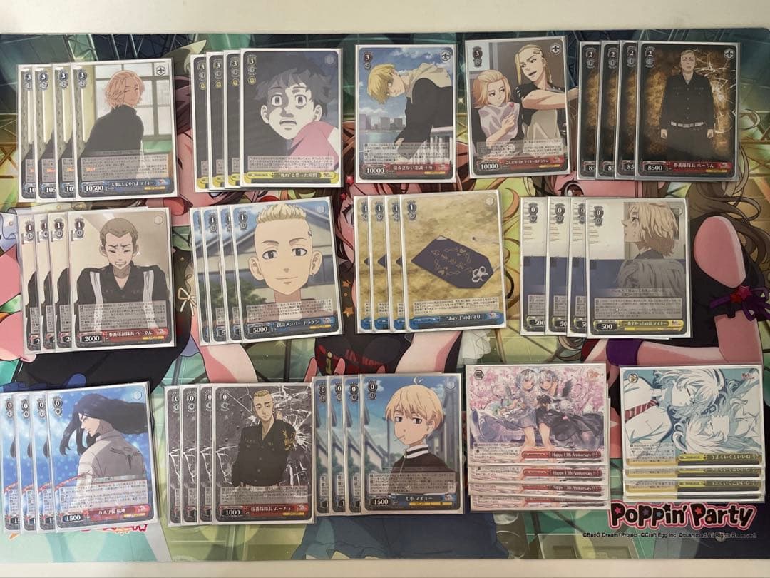 東京リベンジャーズ ヴァイスシュヴァルツ デッキ　まとめ売り　スリーブ