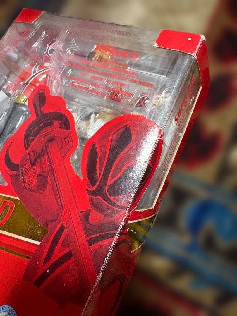 S.H.フィギュアーツ 侍戦隊シンケンジャー シンケンレッド 初回特典 黒子付き