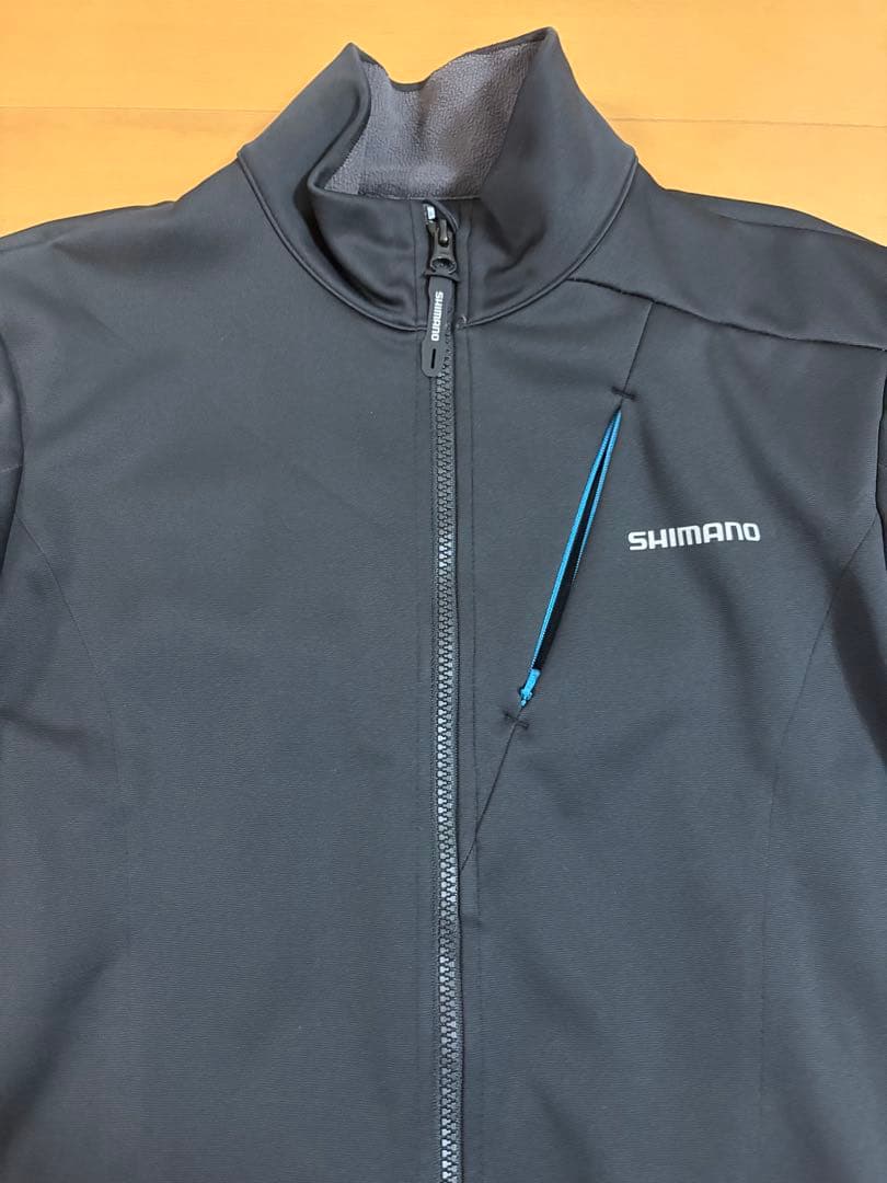 SHIMANO サイクルジャケット Sサイズ ダークグレー ロードバイク