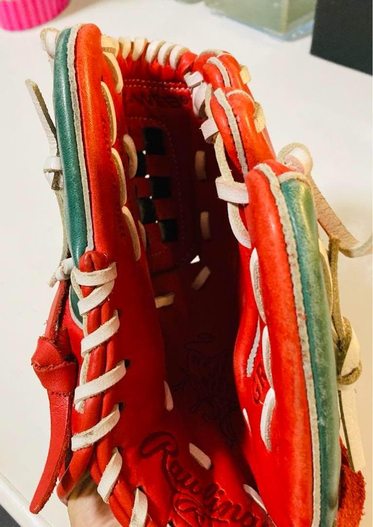 【希少】ローリングス HOH WBCカラー Rawlings 軟式グローブ
