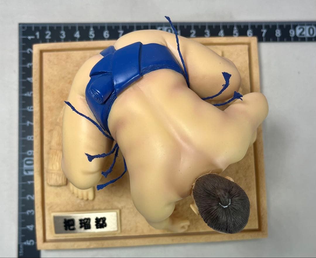 ［希少］大相撲　把瑠都 バルト フィギュア　ケース付き　力士