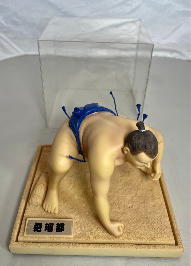［希少］大相撲　把瑠都 バルト フィギュア　ケース付き　力士