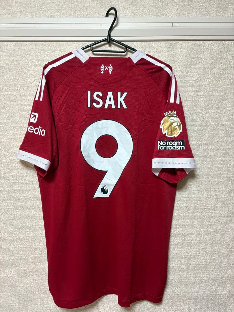 【新品タグ付き】 25/26 イサク リヴァプール ホーム 2XL