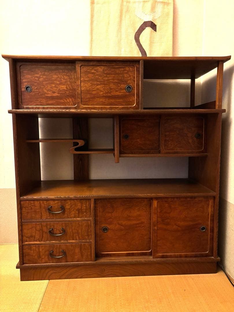 和茶棚　茶箪笥　オープンシェルフ