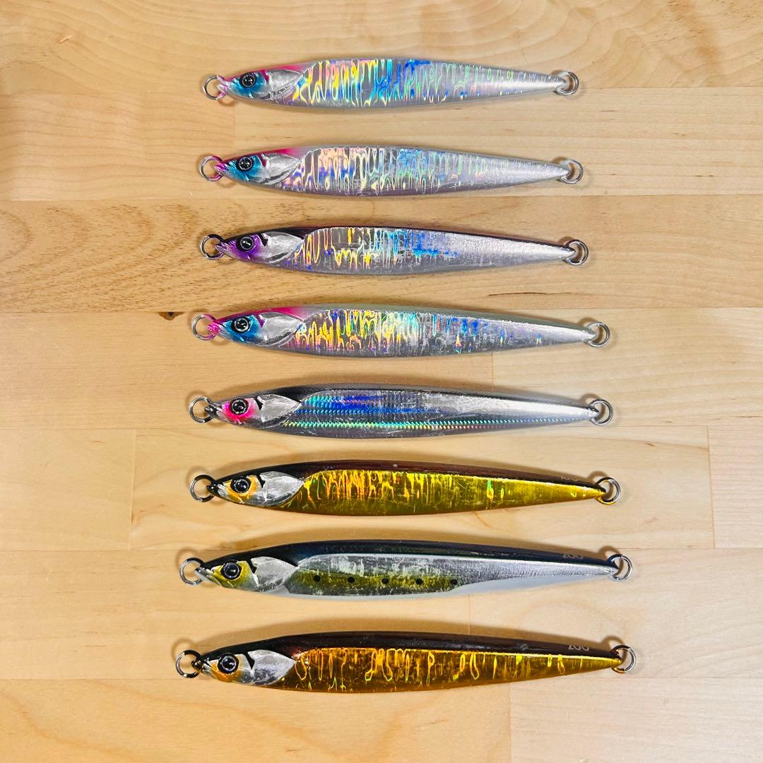 ジャッカル バンブルズジグ スロー 150g 180g 200g 計8本セット