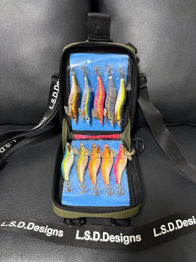 ヤマシタ　エギ王K3号　廃盤カラー10本 LSDデザインエギポーチミニプロ