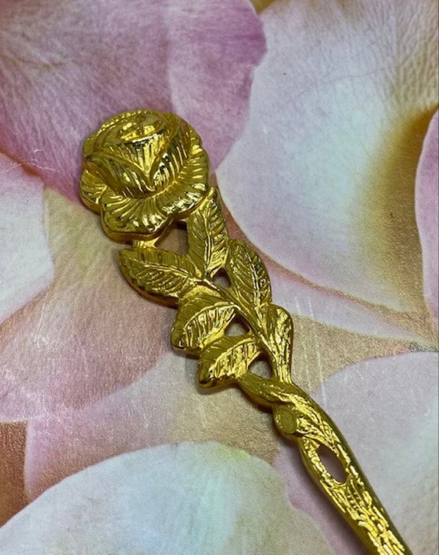 ヒルデスハイムローズ　シュガースプーン　ドイツ　ANTIKO社製　25イ128