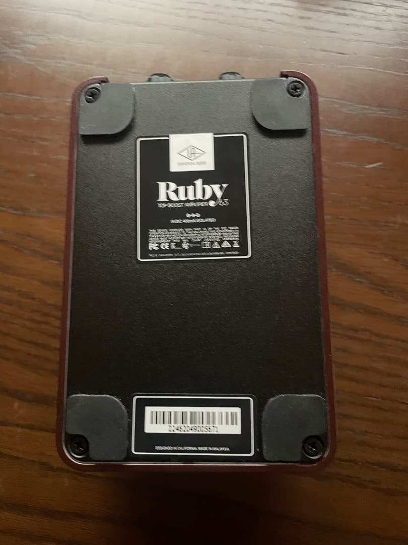 ギター UAFX Ruby Top Boost Amplifier e63