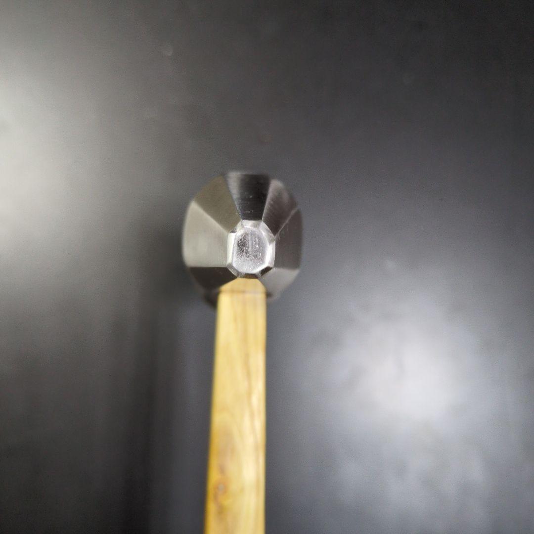 ヤマキチ型　玄能　グミの木　大工道具　玄翁　金槌　ハンマー　山吉型