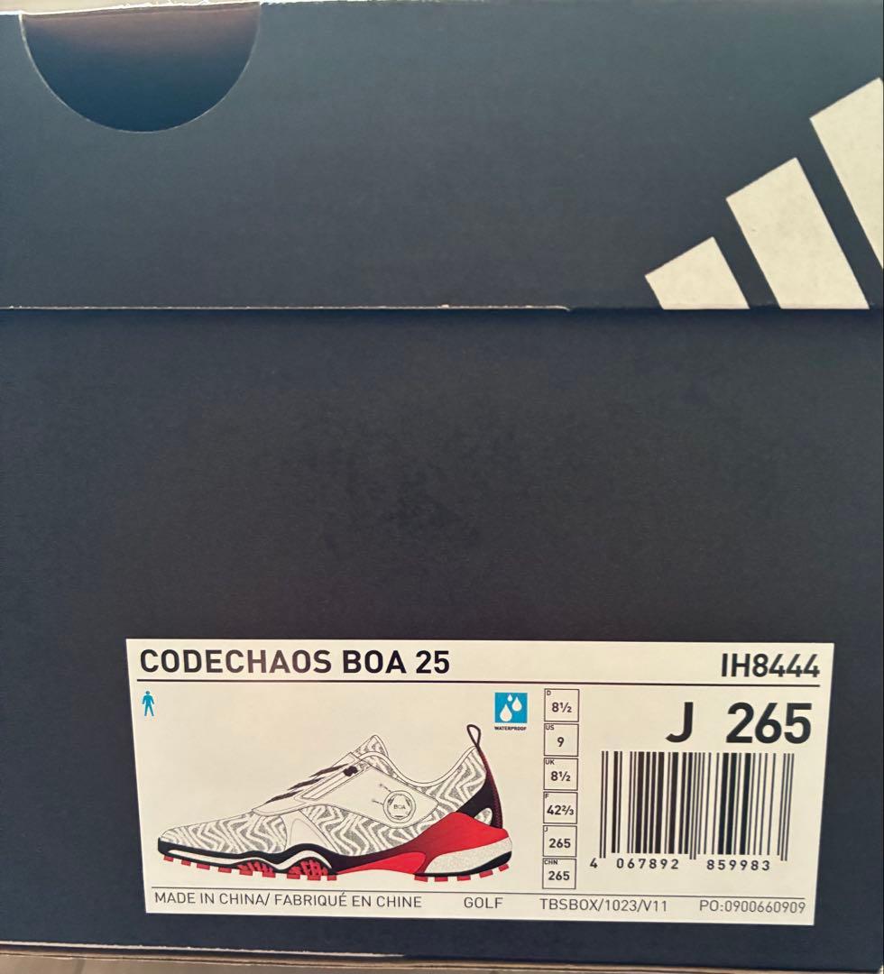 新品adidas Golf コードカオス 25 ゴルフシューズ