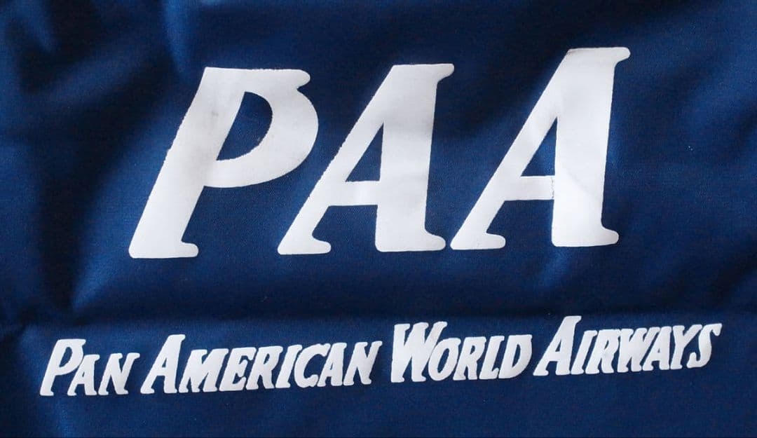 PAN AM パンナム PAA　1950年代 ボストンバッグ／エアラインバッグ