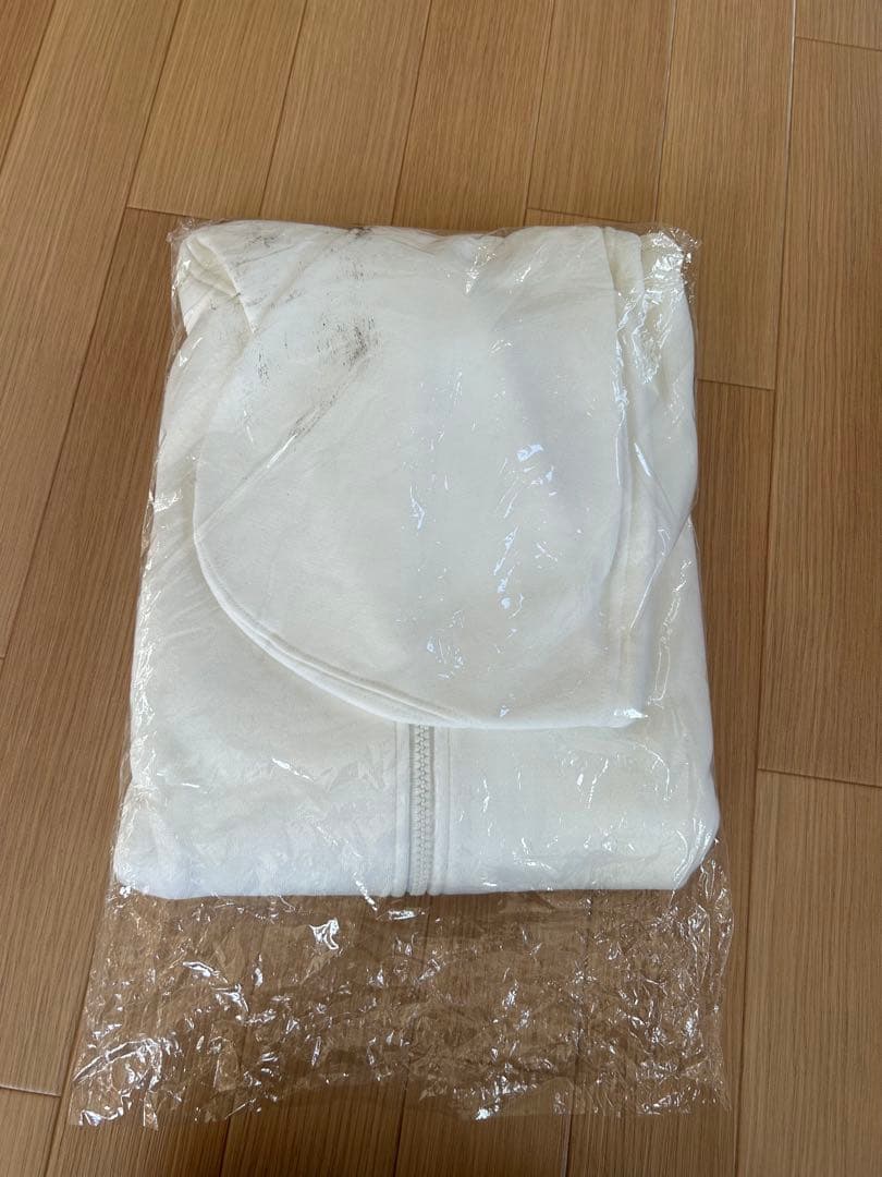 モーニング娘。ホワイト ジップアップパーカー