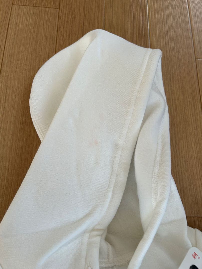 モーニング娘。ホワイト ジップアップパーカー