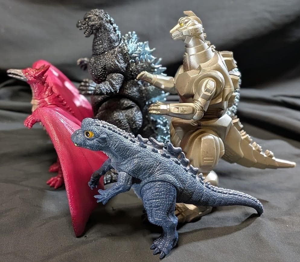 平成VSシリーズ ゴジラ・ベビー・メカゴジラ・ラドン（バンダイ）４体セット