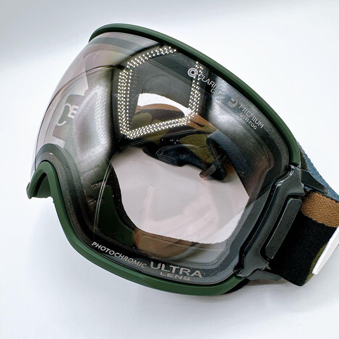 ダイス DICE BANK バンク ゴーグル 調光 曇り止め 日本製 スノボー