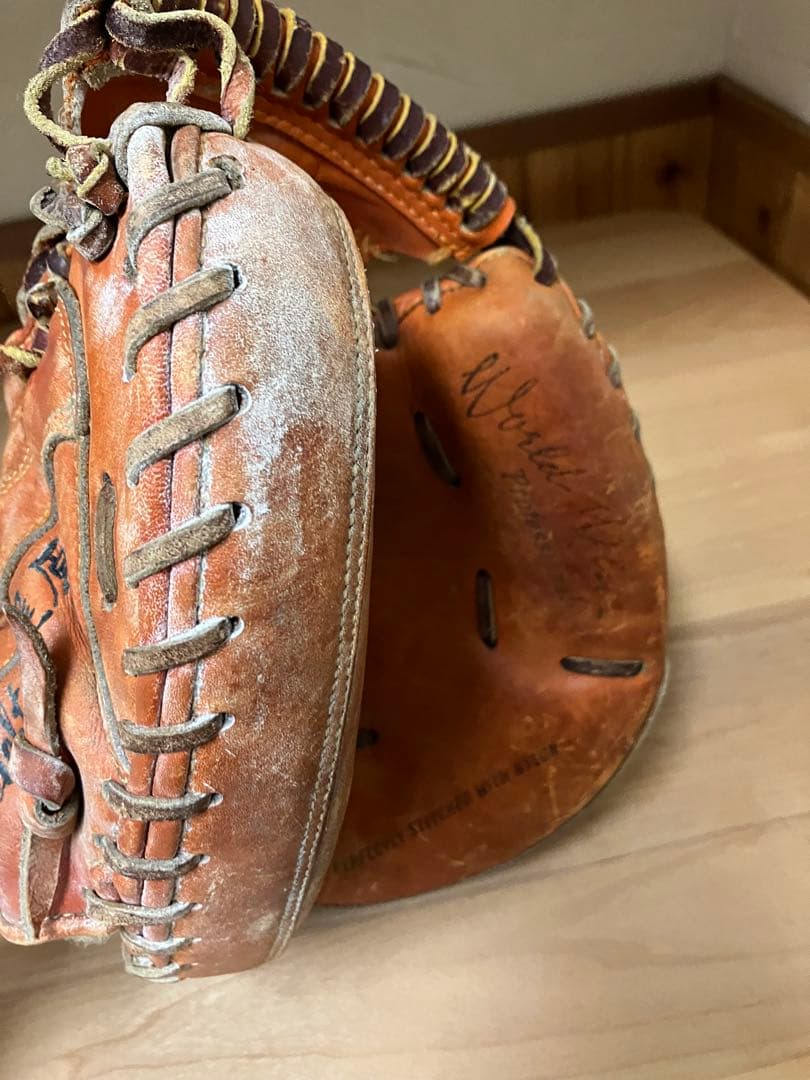 梶原　北海道日本ハムファイターズ　実使用　支給　キャッチャーミット　硬式　ミズノ