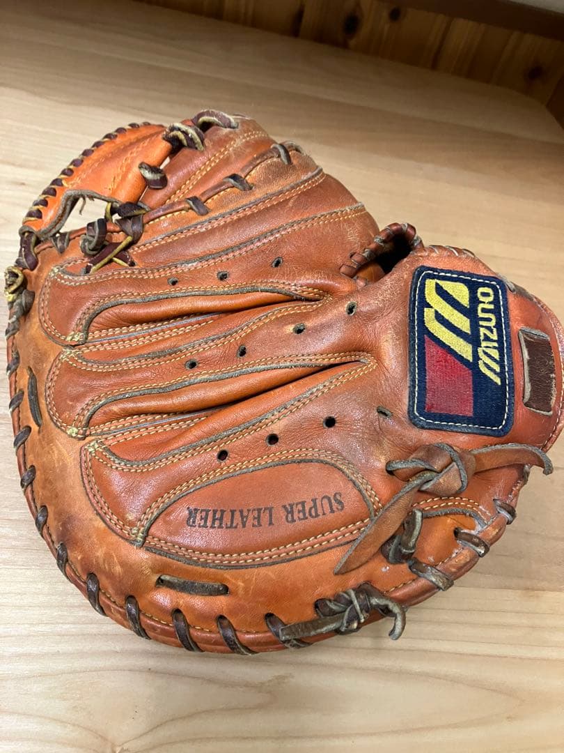 梶原　北海道日本ハムファイターズ　実使用　支給　キャッチャーミット　硬式　ミズノ