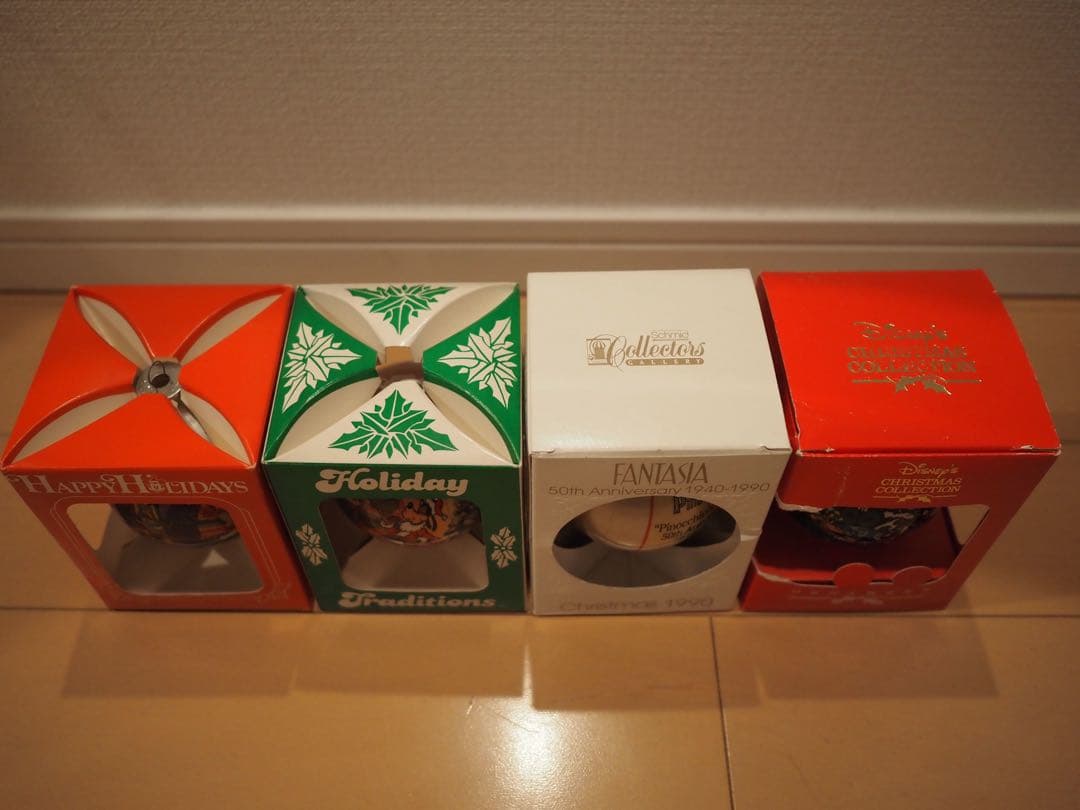 ディズニークリスマスオーナメントセット