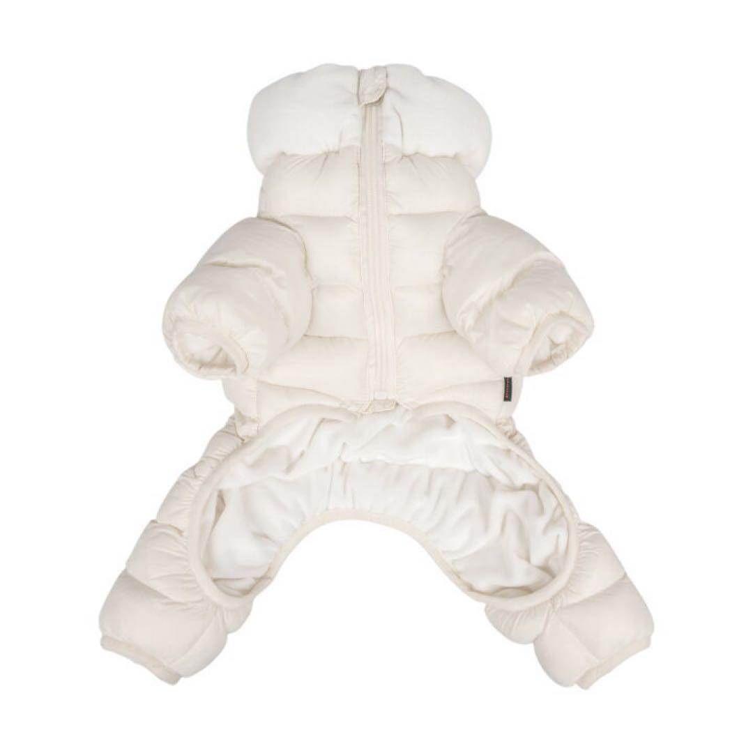 puppia パピア ベロアソフトオールインワンジャンパー　Sサイズ