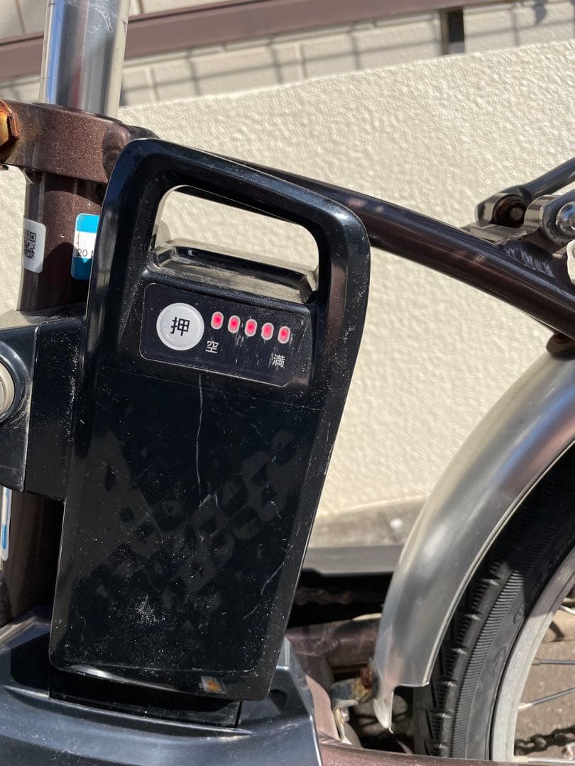 パナソニック電動アシスト自転車 前後バスケット付き