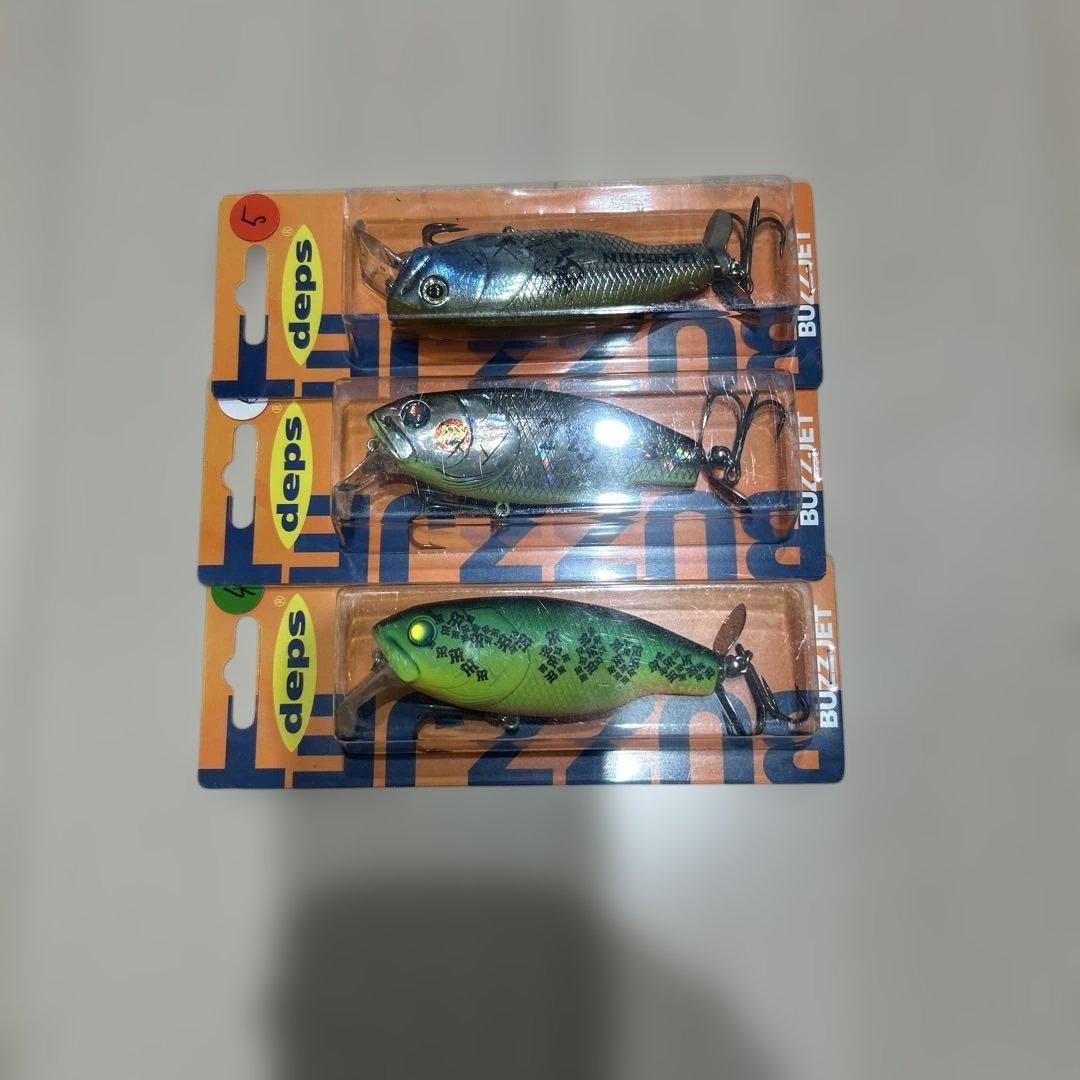 deps Buzz Jet ルアー 3個セット激レア‼️