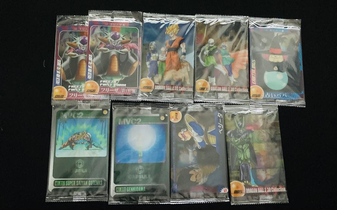 森永　ドラゴンボール　ウエハースカード　まとめ売り　3Dカード　オマケあり