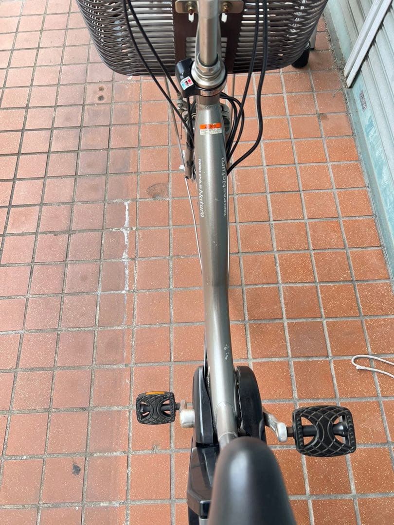 大阪市内配達無料ヤマハ電動アシスト自転車バッテリー8.9Ah シルバー