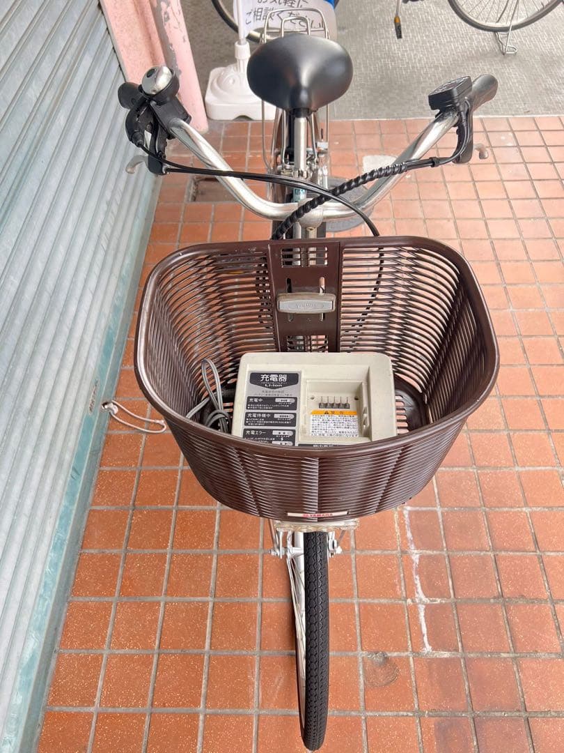大阪市内配達無料ヤマハ電動アシスト自転車バッテリー8.9Ah シルバー