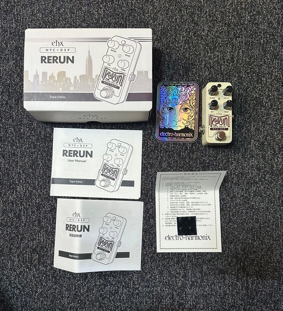 【特価＊MINI空間系】RERUN Tape Delay エフェクター