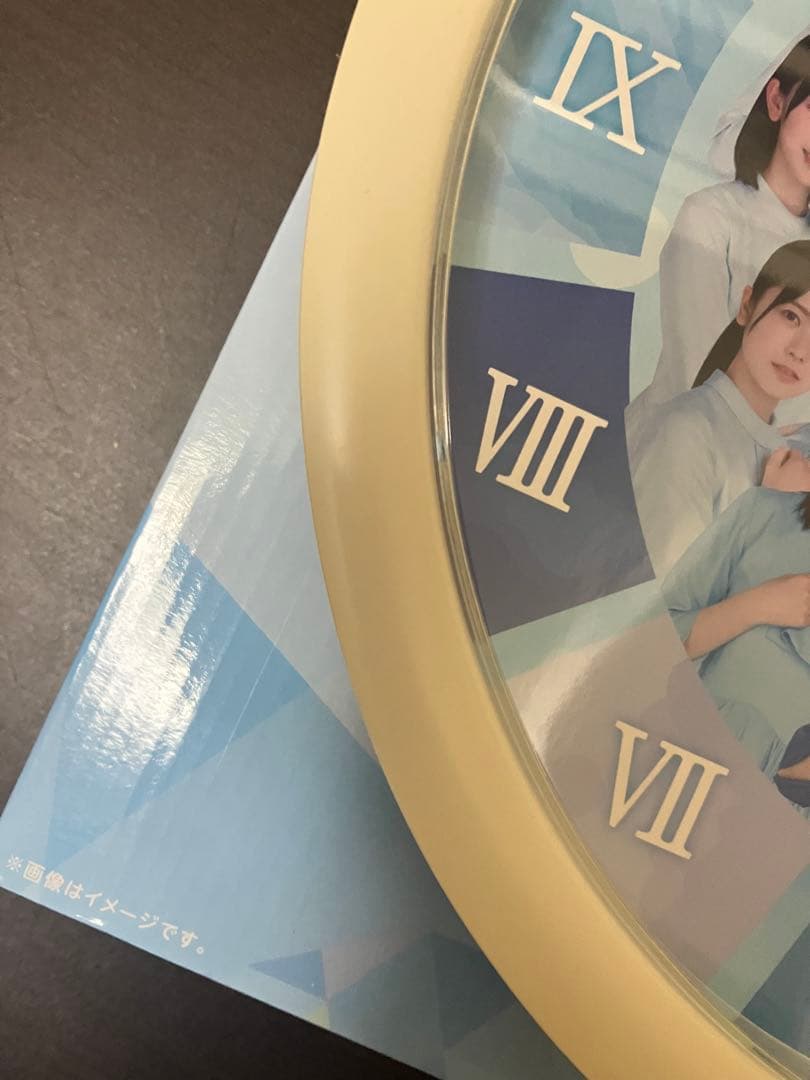 日向坂46 壁掛け時計 約30cm