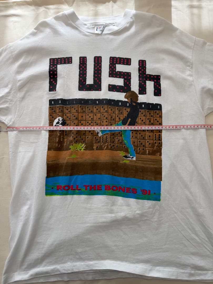 Rush Roll The Bones '91 Tシャツ　ブートレグ