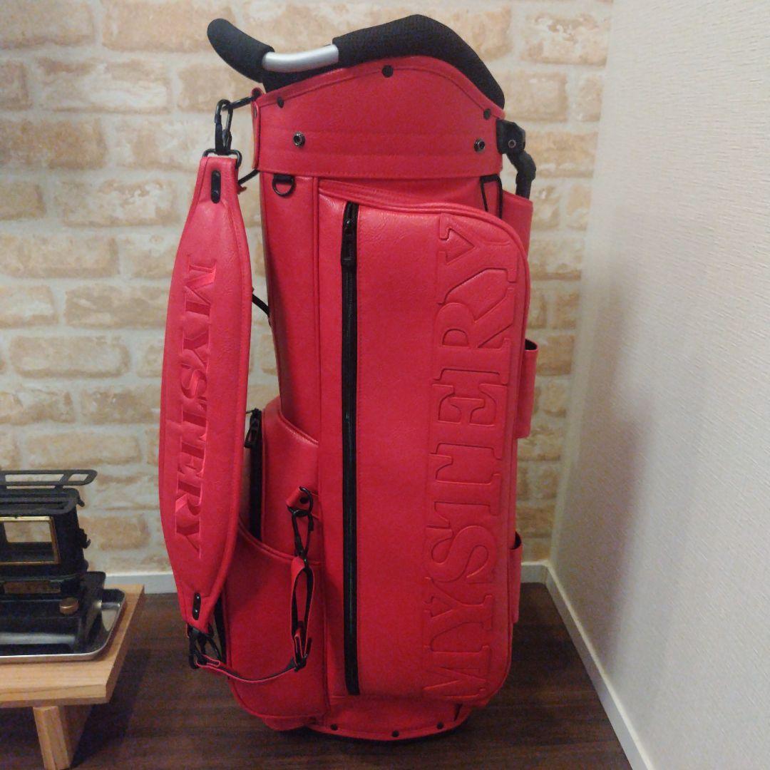 ミステリー キャディバッグ 9.0 ブラッドピンク 美品