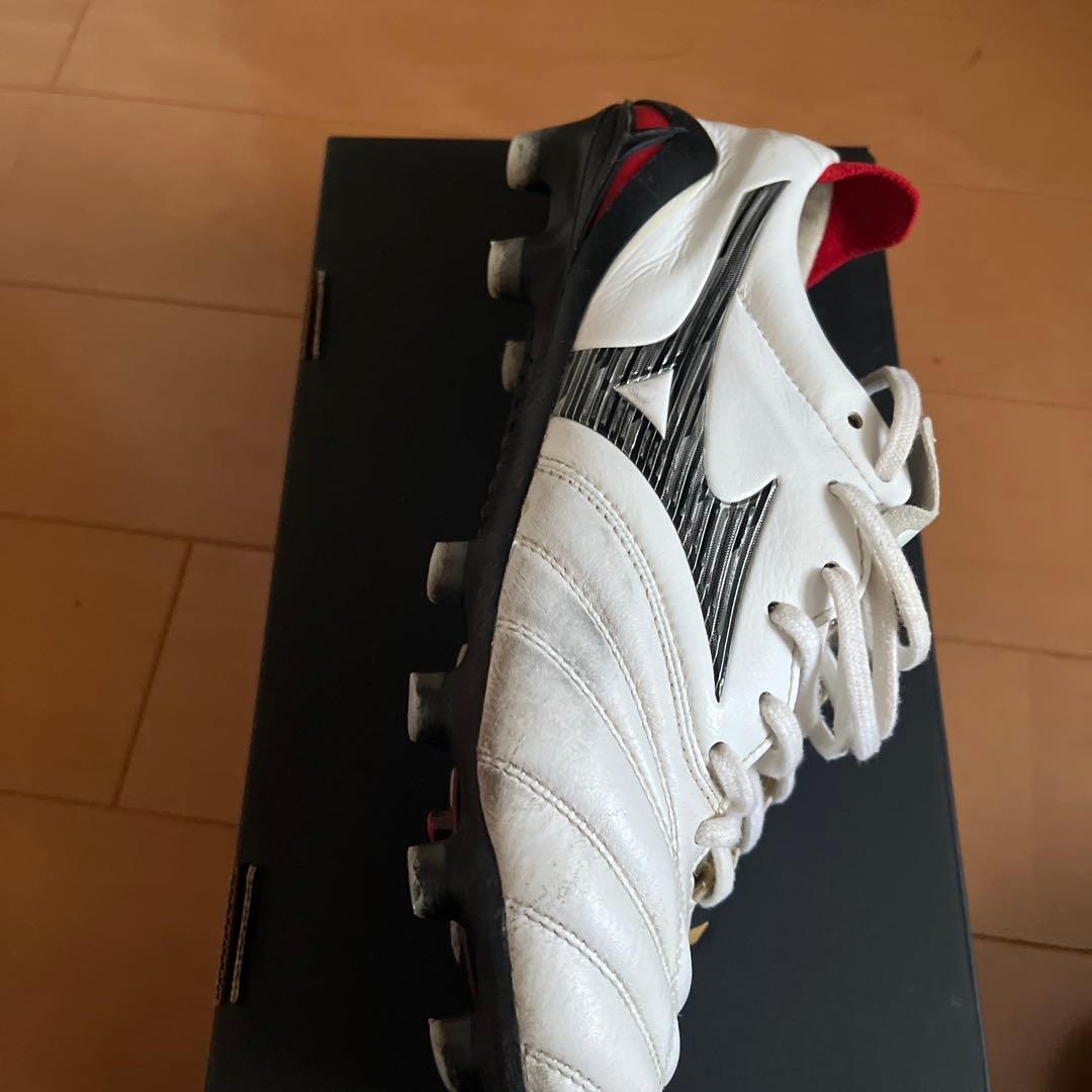 Mizuno サッカーシューズ 日本製 ホワイト/レッド