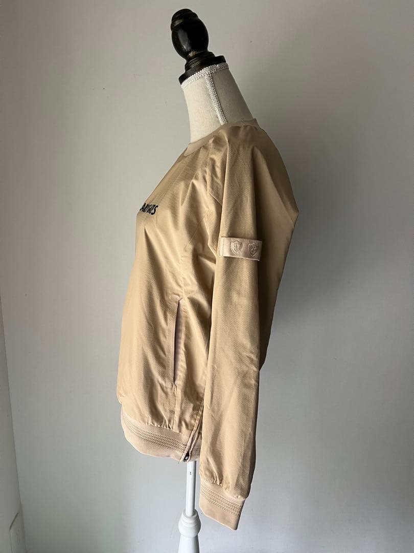 パーリーゲイツ スニードジャック ベージュ蓄熱 ナイロン 長袖ブルゾン