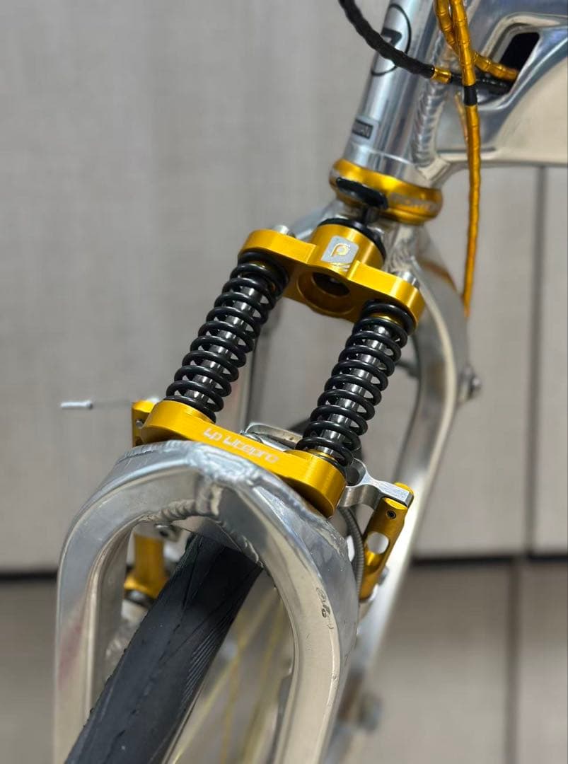 LP LITEPRO BIRDY BD-1フロントサスペンション シルバー