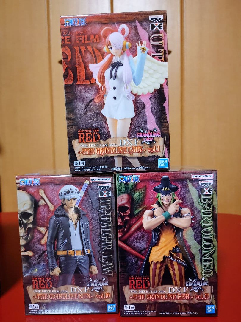 ワンピースフィギュア　フィルムレッドまとめ売り‼️